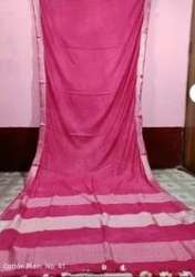 Cotton Silver Zari Butta Sarees.