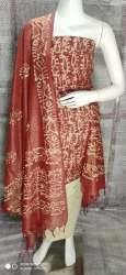 Fancy Batik Unstitch Suit
