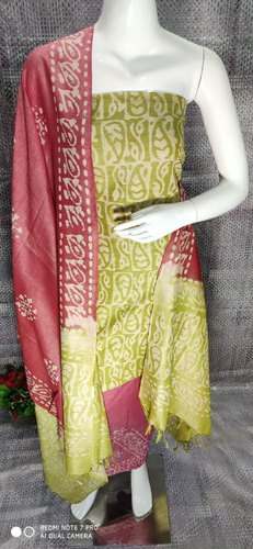 New Arrival Batik Unstitch Suit