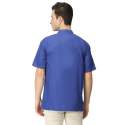 Mens Blue Plain Short Kurta  thumb 1