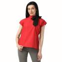 Trendy Plain Cotton red Western top  thumb 1