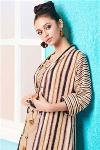 Printed Kurtis with palazzo  by Haya India