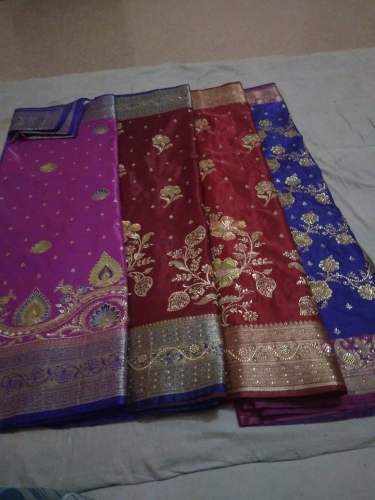 Heavy Work Saree by Shareef Silk Saree Center