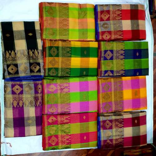 Stylish Polyester Silk Saree