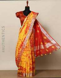 Fancy Shibori Printed Saree
