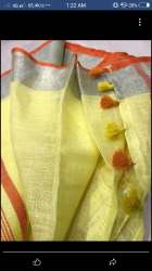 Party wear Linen Saree