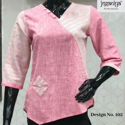 Cotton fancy tops 