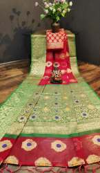 Doriya Ground saree