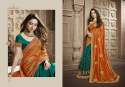 Embroidery Silk Saree thumb 7