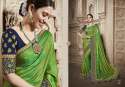 Embroidery Silk Saree thumb 8