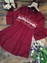 Embroidery tunic tops thumb 3