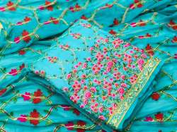 Embroidery unstitched Salwar Suit