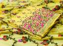 Embroidery unstitched Salwar Suit thumb 3