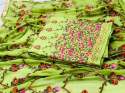 Embroidery unstitched Salwar Suit thumb 5
