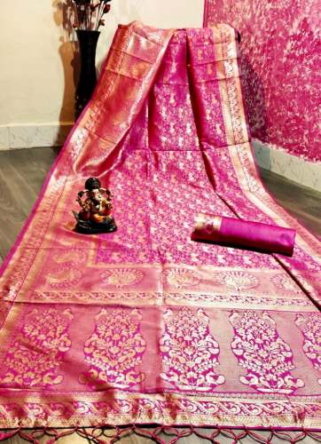 K P Creation Exclusive Banarsi Saree