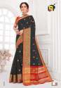 Fancy Cotton silk saree thumb 3