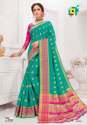 Fancy Cotton silk saree thumb 9