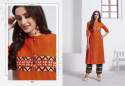 Khadi cotton kurti with palazzo thumb 5