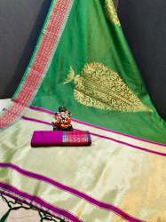 Soft Crystal silk saree