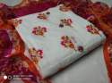 unstitched salwar suit with embroidery work thumb 2