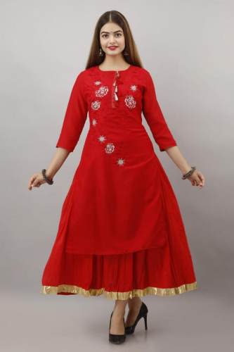 Designer Heavy Embroidered kurti