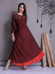 Designer Long Gown Kurti