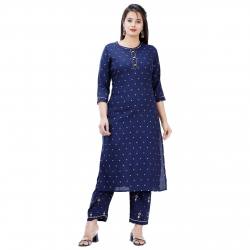 Party Wear Kurti With Pant Set by Jaipur Apparels