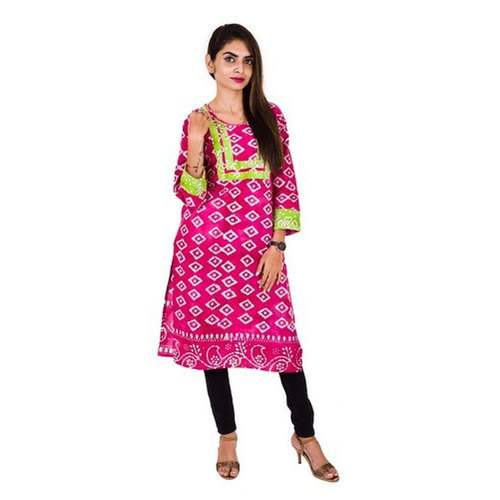 Ladies Fancy Cotton Kurti