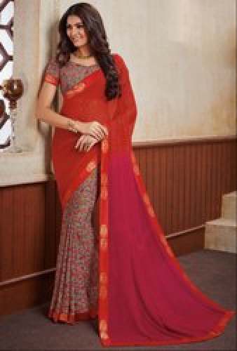 Fancy Georgette Printed saree