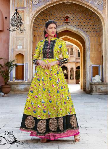 Designer kajal Style Catalog Kurti
