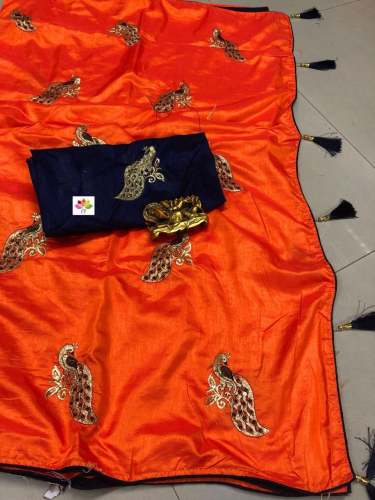 embrodary saree