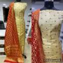 Fancy Banarasi jacquard Dress Material thumb 1