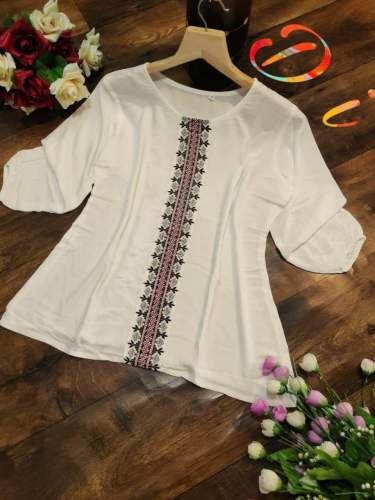 Fancy Rayon Ladies Top