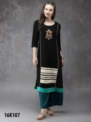 Stylish Heavy rayon Fancy Kurti