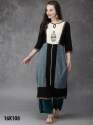 Stylish Heavy rayon Fancy Kurti thumb 4