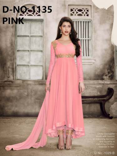 Stylish Party wear Georgette Anarkali Suit