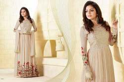 Wedding wear Embroidered long Suit