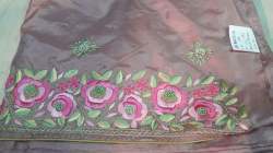 Designer Hand Embroidered Suit Material 