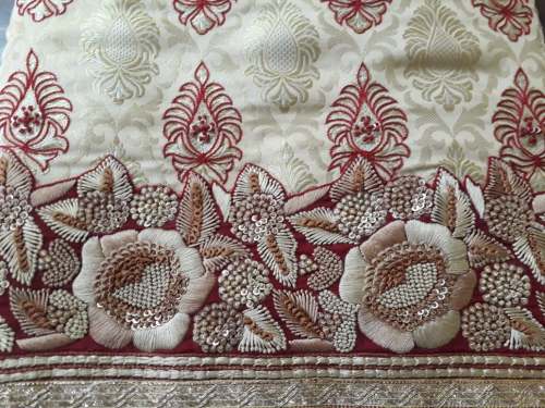 Party wear Embroidered Dress Material  by Meena Embroidery Collection