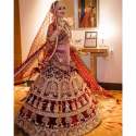 9000-velvet-maroon-wedding-bridal-lehenga-choli
