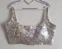 Designer Mirror work Blouse thumb 5