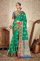 Mrugnayani Silk Heavy Saree thumb 2