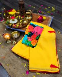 special haldi saree collection
