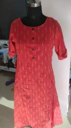 Daily wear Orange Kurti