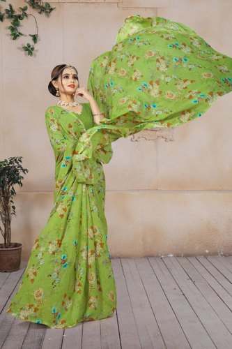 printed saree - 10 by Veera Creation