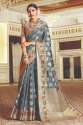 Banarasi Cotton Silk Saree thumb 1