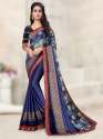 Exclusive Poly Crepe Chiffon Printed Saree 