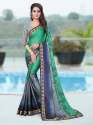 Exclusive Poly Crepe Chiffon Printed Saree  thumb 2