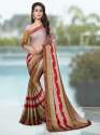 Exclusive Poly Crepe Chiffon Printed Saree  thumb 3