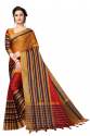 Fancy Silk Cotton Saree thumb 1